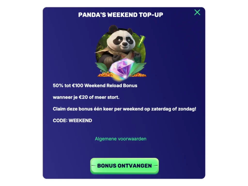 spin panda free spins
