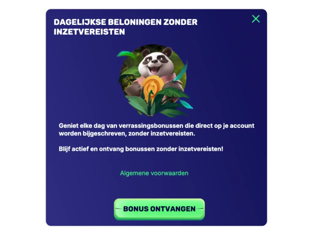 spin panda free spins no deposit